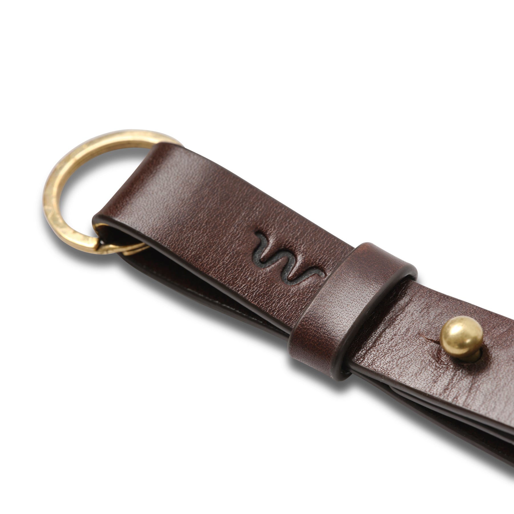 小物 STUDS & KNITTING LEATHER LONG KEY RING Laureles Long Keychain – King Ranch Saddle Shop