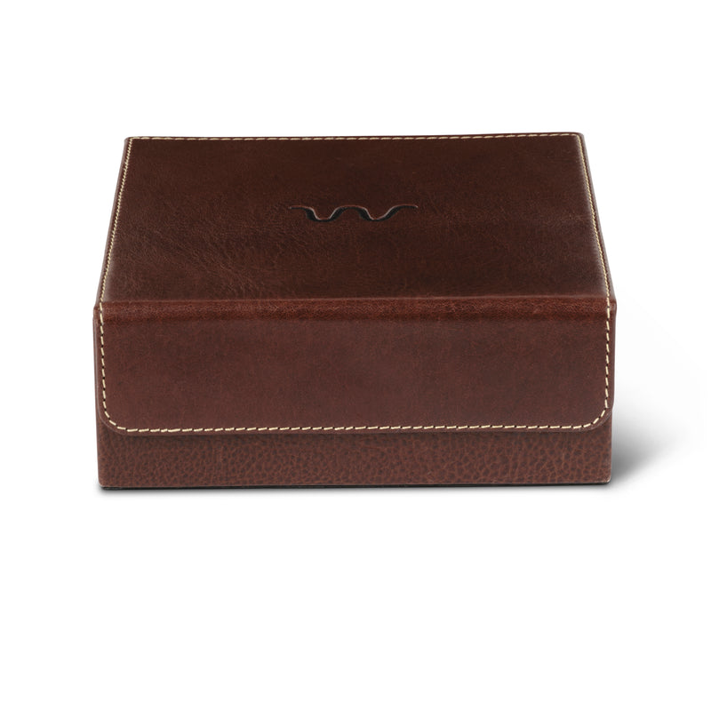 Laureles Square Watch Box | CHOCOLATE