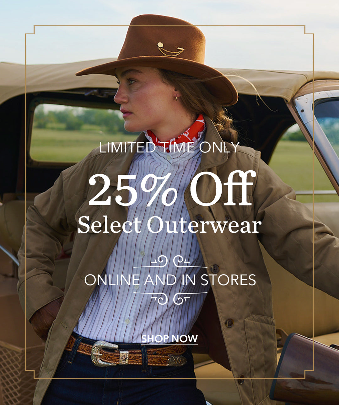 Holiday 2025 - 25% off Women's Outerwear 