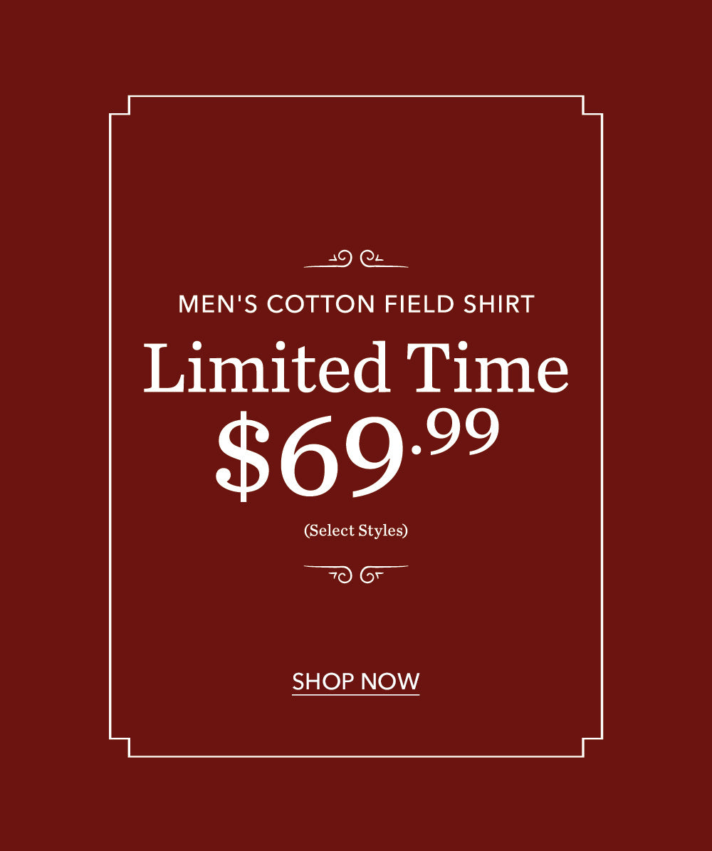 Sale - $69.99 Field Shirt Promo- Men's