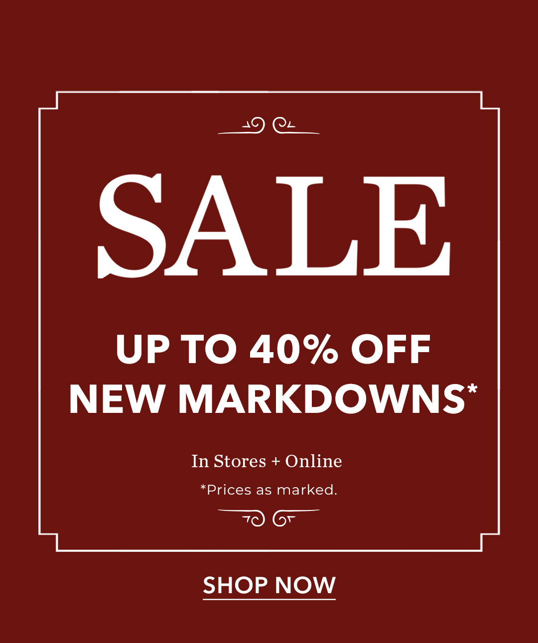Markdowns - Presidents Day Sale - 3