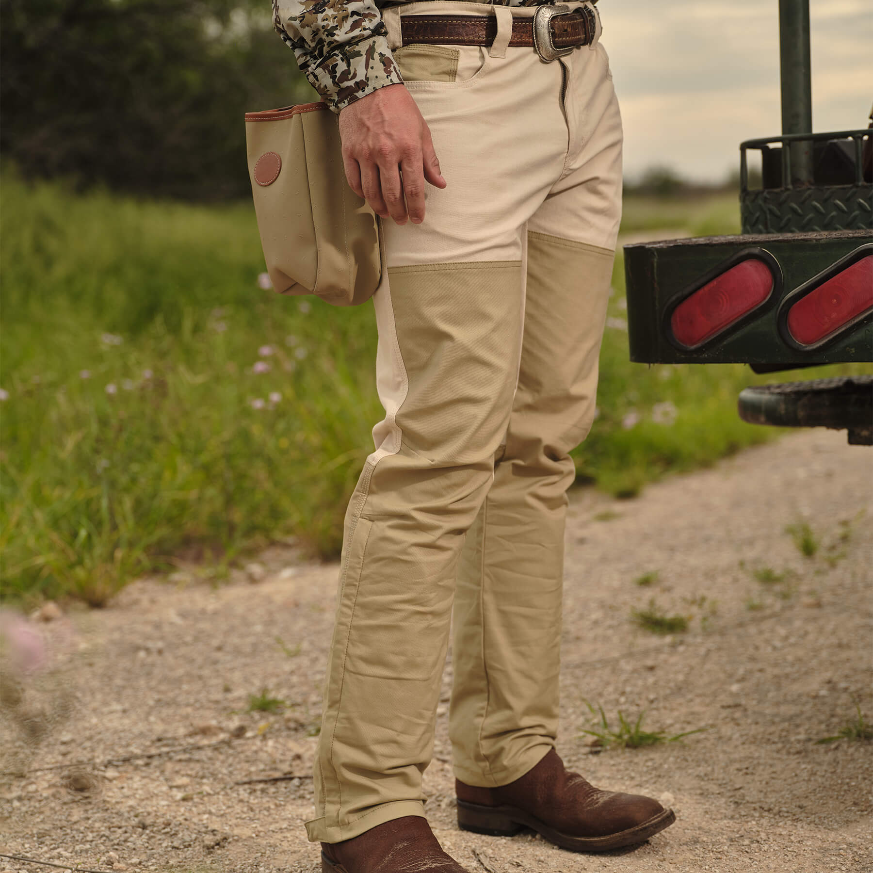 パンツ OLD JOE - SPRIT BUCK RANCH TROUSER- BONE Tailored Sportsman Ladies Vintage Trophy Hunter Sock Bottom