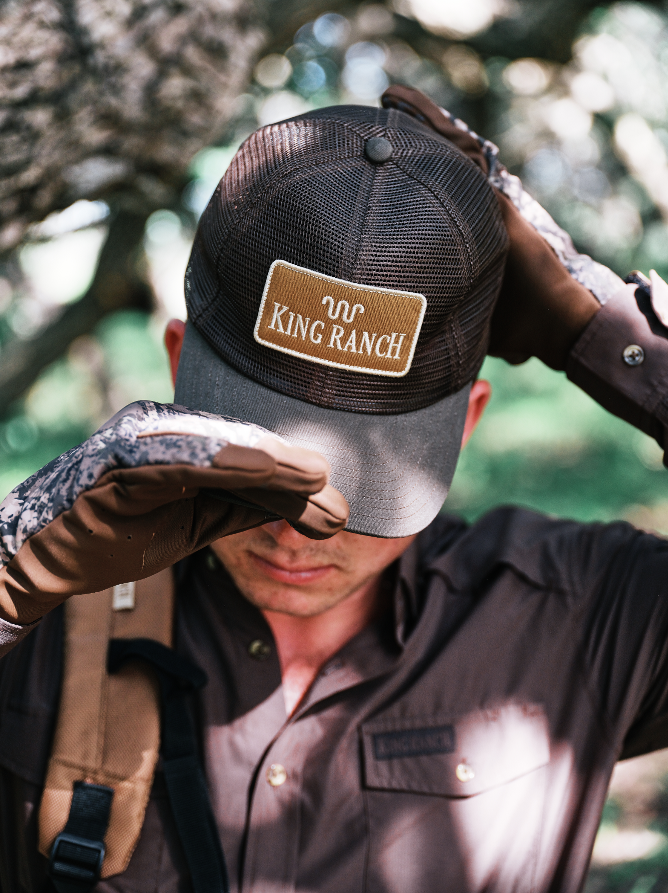 Classic Curved Bill All Mesh Snapback Cap