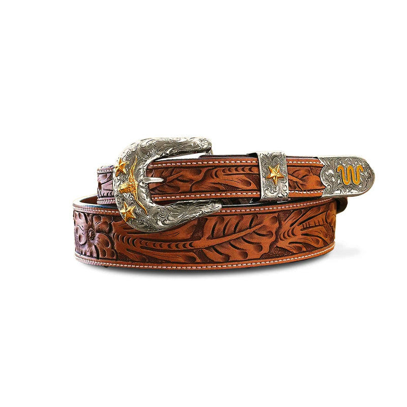 Basketweave Brown Belt