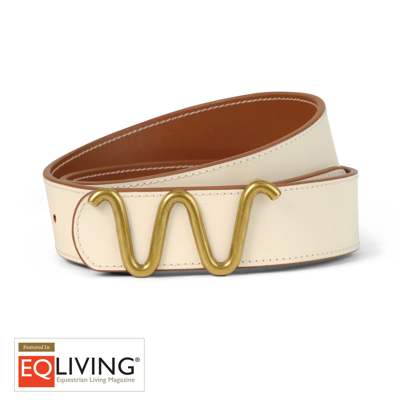 Running W Brand Belt Reversible