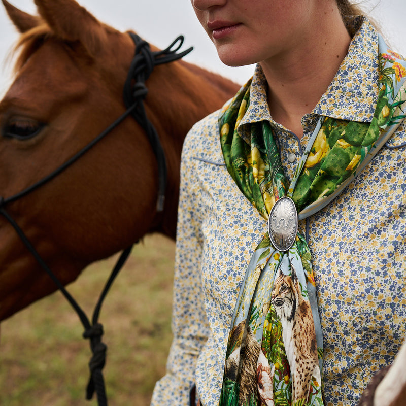 King Ranch X Clint Orms W Scarf Slide | lifestyle