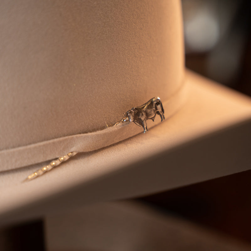 King Ranch X Clint Orms Bull Hat Pin | lifestyle