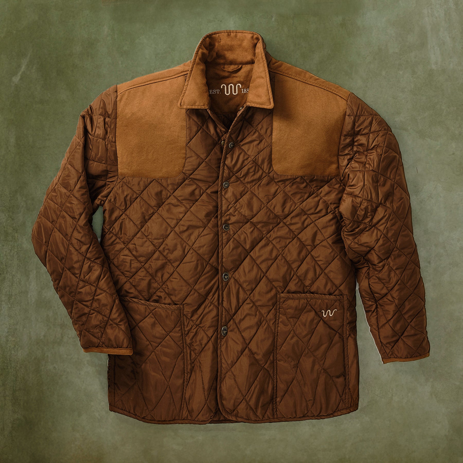 Short Ranch Jacket Men's Quilted Ranch Jacket – King Ranch Saddle Shop