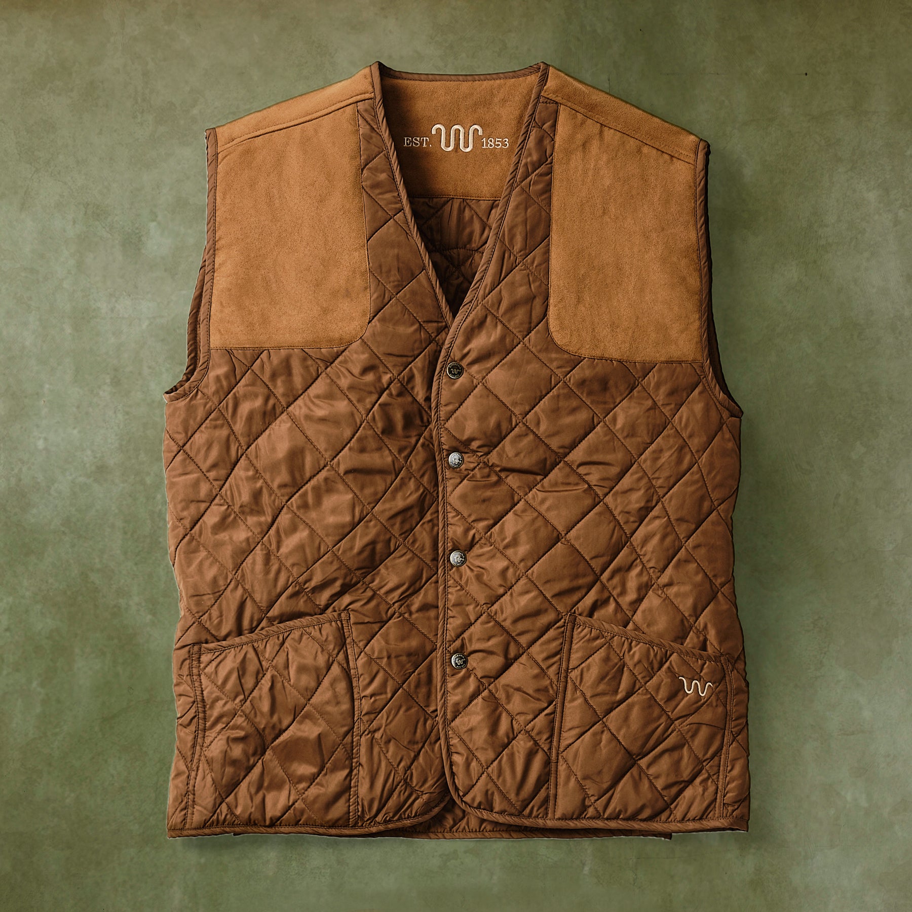 Men's Quilted Ranch Vest – King Ranch Saddle Shop