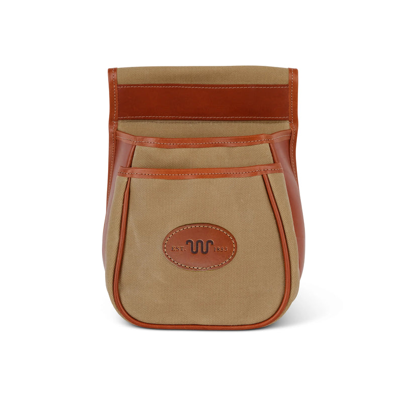 King Ranch Waxed Canvas Shell Pouch | TAN