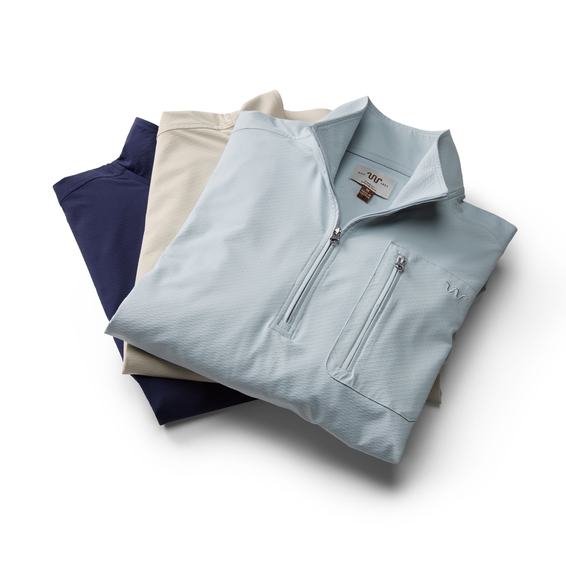 Blue Norther™ Quarter Zip - Men's Performance Quarter Zip – King Blue Norther™ Quarter Zip - Men's Performance Quarter Zip – King