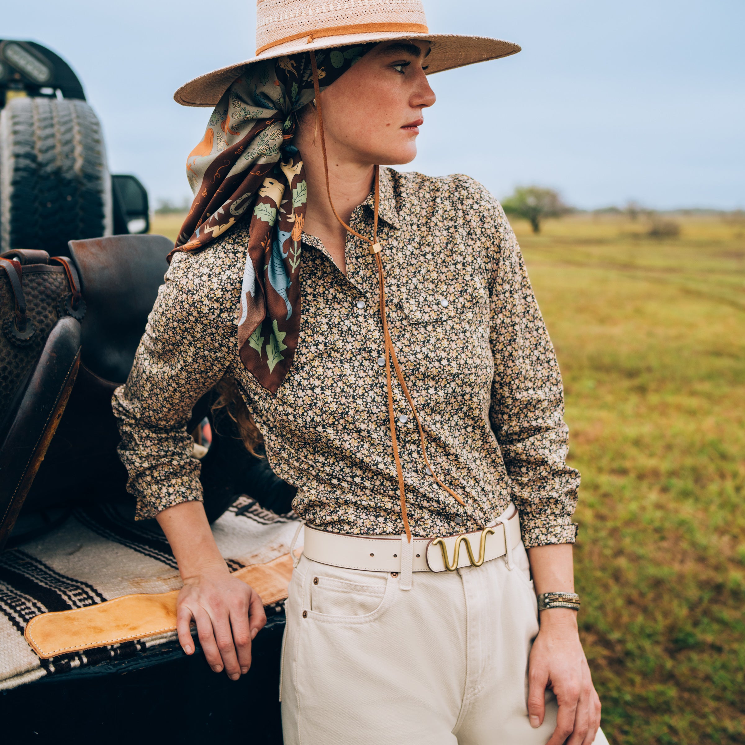 Freya X King Ranch Hand Woven Straw Hat