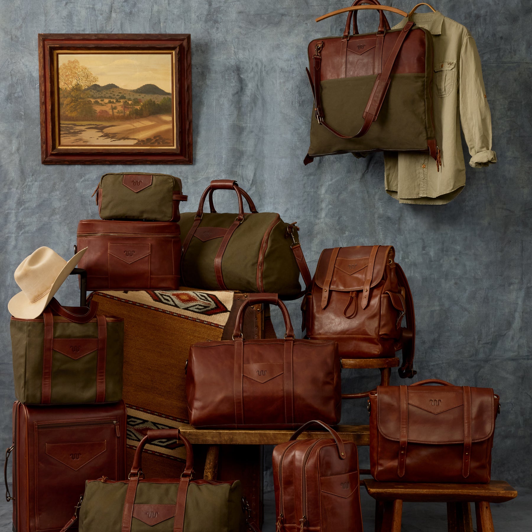 kinoのclassic chest Kineño Leather Cocktail Case – King Ranch Saddle Shop