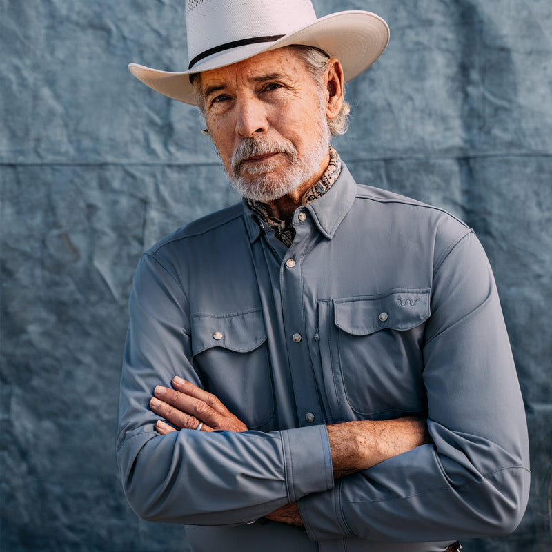 Men's Blue Norther™ Tech Shirt | BLUE HERON / Small