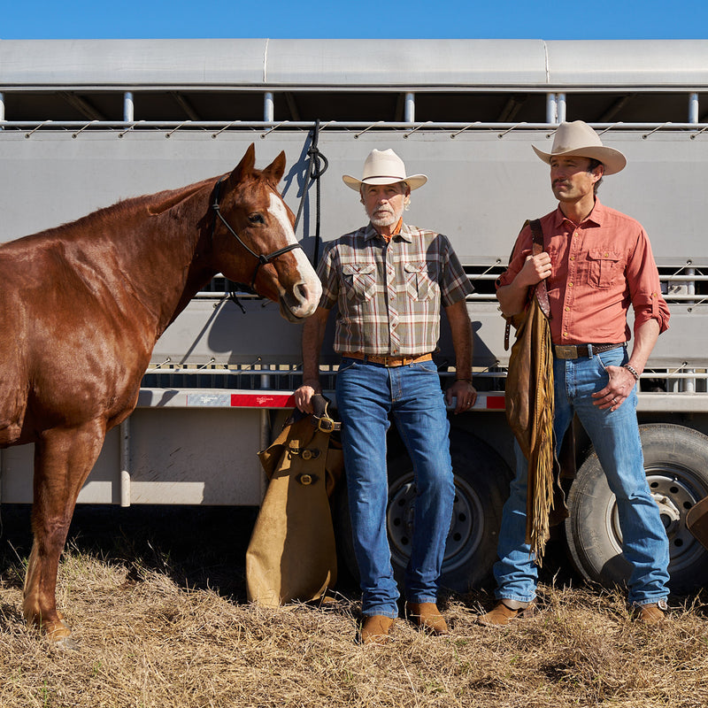 Men's Linen Utility Short Sleeve Shirt, Plaid | lifestyle