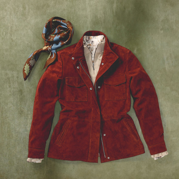 A*S様 finders keepers saddle suede jacket Schneiders Safari Suede Jacket