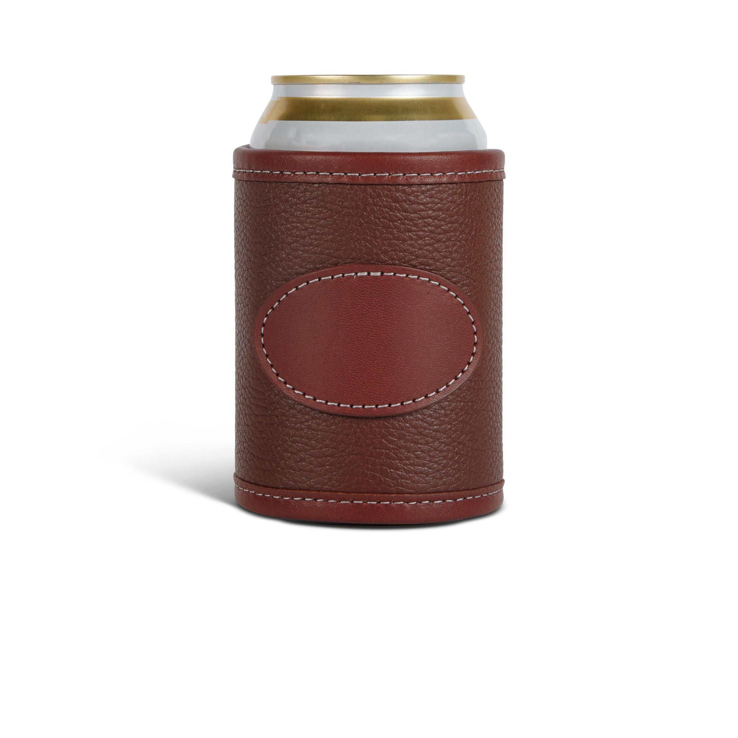 King Ranch Leather Can Holder